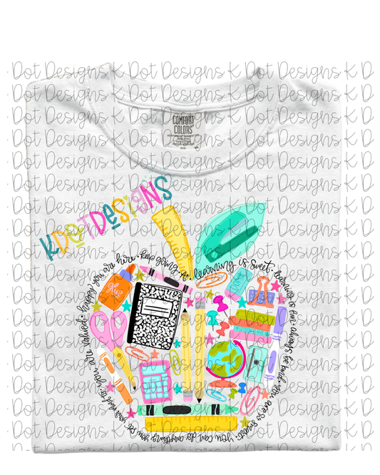 Affirmation Apple Teacher T-Shirt