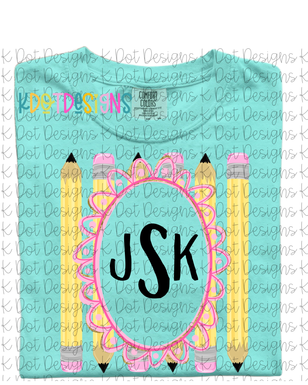 Customized Pencil T-Shirt