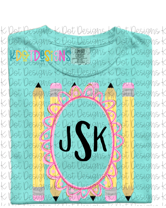 Customized Pencil T-Shirt