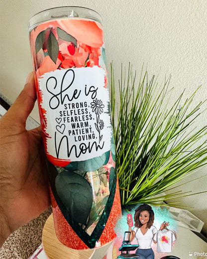 Personalized Tumbler with Lid and Straw | Mothers Day Gift | Fast Shipping Tumblers | Mother’s Day Tumbler | SAME DAY SHIPPING before 2pm