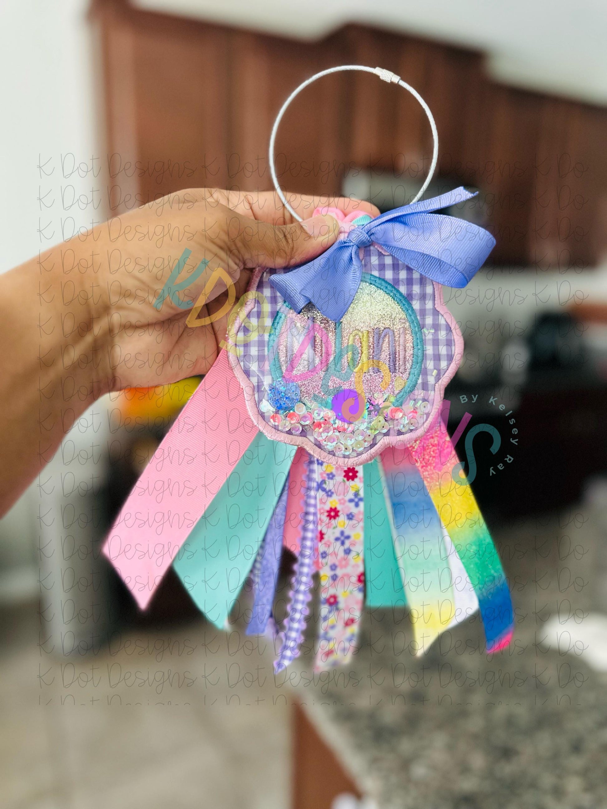 Custom Embroidered Bag Tag | Personalized Bag Tag | Fabric Bag Tag | Embroidered Name Tag | Luggage Tag